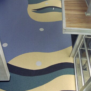 Vinyl flooring example by Surface Archetypes